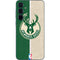 NBA Milwaukee Bucks Split Canvas Galaxy A35 5G Skin